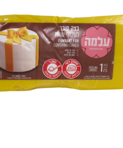 בצק סוכר עלמה 1 ק"ג צהוב