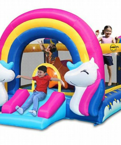 מתנפח יוניקורן חד קרן עם מוסיקה ויחידת תאורה! - הלהיט של הקיץ דגם 8004