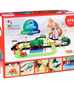 משחק מגנטים תחנת רכבת 175 חלקים מבית 