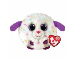 בובת Ty Puffies – דגם Munchkin הכלבלב הצבעוני והעגול עם העיניים המנצנצות 8 cm