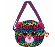 תיק צד Ty Fashion – דגם Dotty הלופרד הצבעונית עם העיניים המנצנצות 20 cm