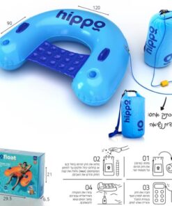 מזרון כיסא ים עם עוגן Hippo – תכלת