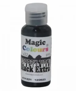 צבע מאכל ג'ל שחור אקסטרה MAGIC COLOURS