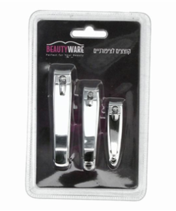 סט קוצצי ציפורניים גדול ומקצועי לטיפוח מושלם