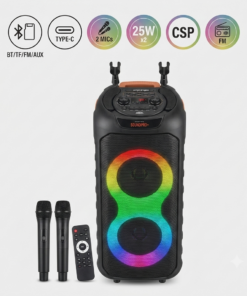 בידורית סטריאו מקצועית SOUNDPRO+ 30W עוצמה כפולה לכל אירוע גודל - L