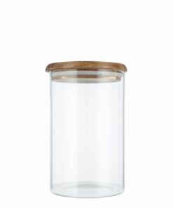 צנצנת זכוכית עם מכסה 1000ML