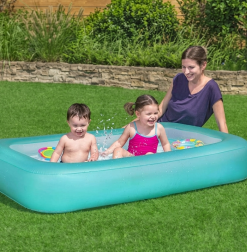 בריכה מתנפחת לילדים Bestway דגם Aquababes Kiddie Pool (מידות: 1.65 מ' × 1.04 מ') ð¦ | מק