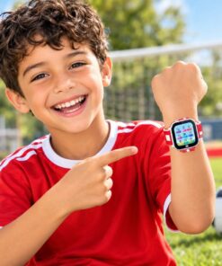 שעון חכם לילדים CHAMPION Kidi Watch עם שיחות וידאו, SOS ו-SIM ישראלי