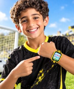 שעון טלפון חכם לילדים Champion מבית Kidi Watch – שעון ספורטיבי עם מגוון פונקציות חכמות בעיצוב כדורגל